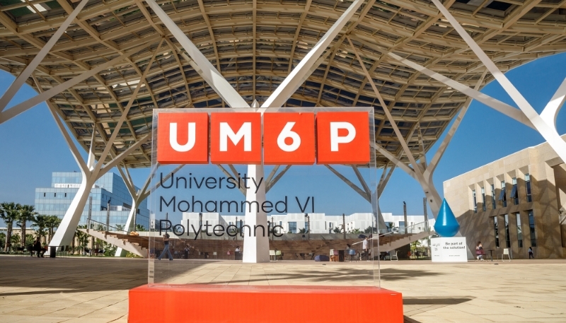 L'Université Mohammed VI Polytechnique, à Rabat, le 14 avril 2024.