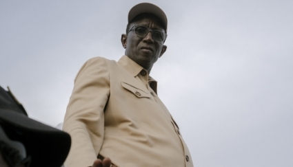 Le candidat à l'élection présidentielle Amadou Ba, lors d'un meeting à Diourbel, le 19 mars 2024.