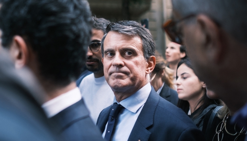 Manuel Valls à Paris, le 9 octobre 2023.