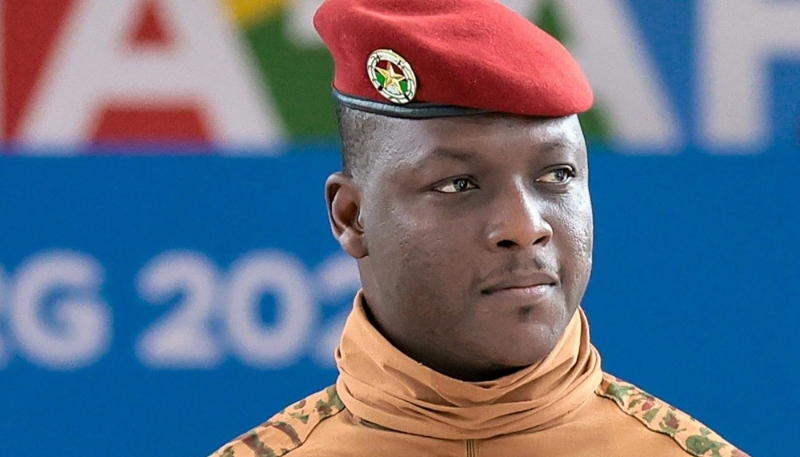 Le président de la transition burkinabè, Ibrahim Traoré.