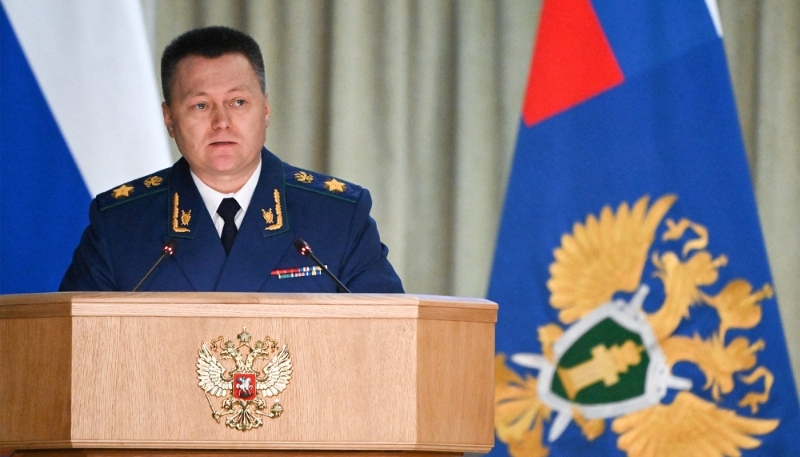 Le procureur général de Russie, Igor Krasnov, à Moscou, le 26 mars 2024.