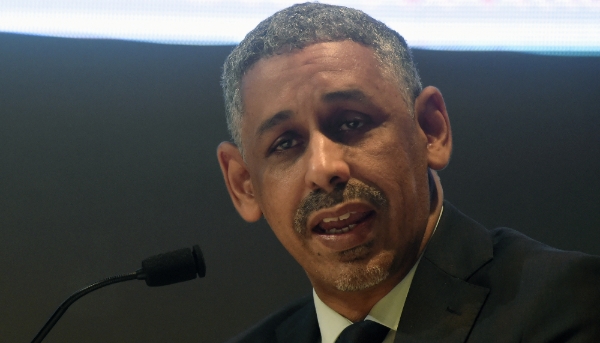 Le directeur général de la Badea, Sidi Ould Tah, le 27 juillet 2019 à Abuja.