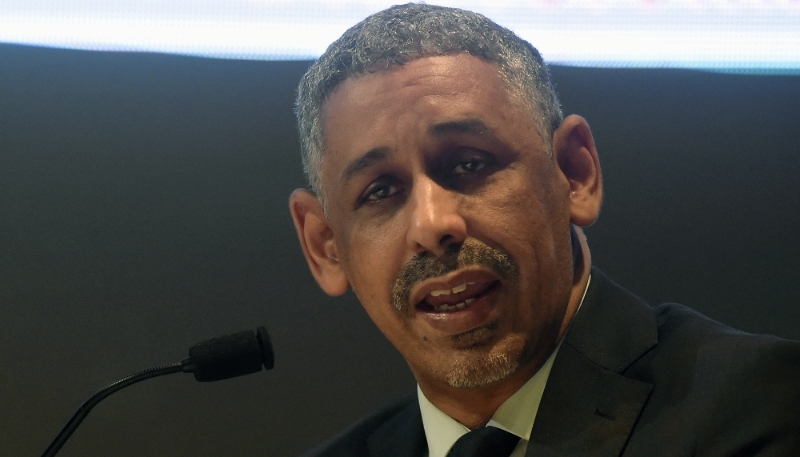 Le directeur général de la Badea, Sidi Ould Tah, le 27 juillet 2019 à Abuja.