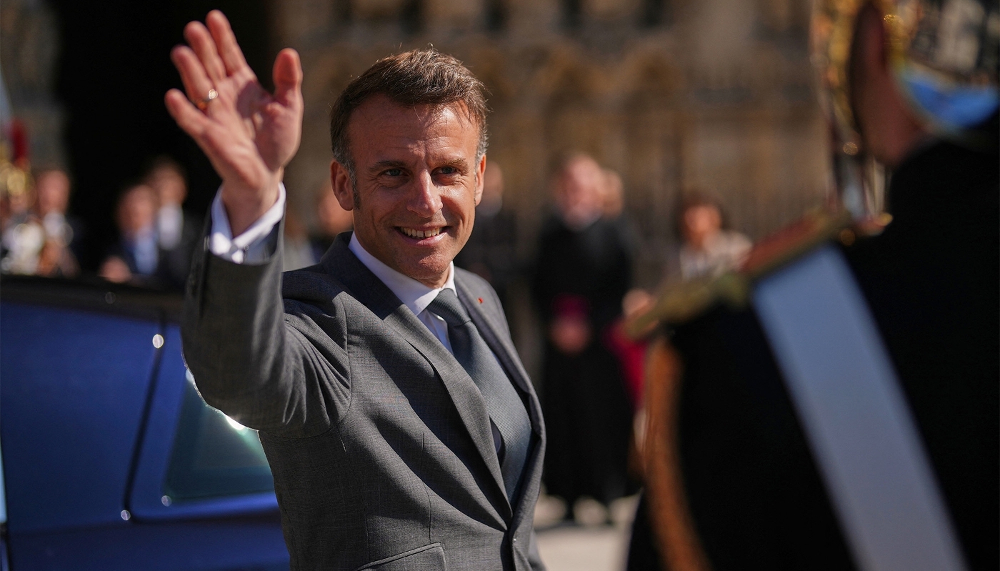 Le président français, Emmanuel Macron, à Paris, le 2 avril 2025.