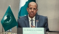 Le président de la Commission de l'Union africaine, Mahamoud Ali Youssouf, à Addis-Abeba, le 13 mai 2026.