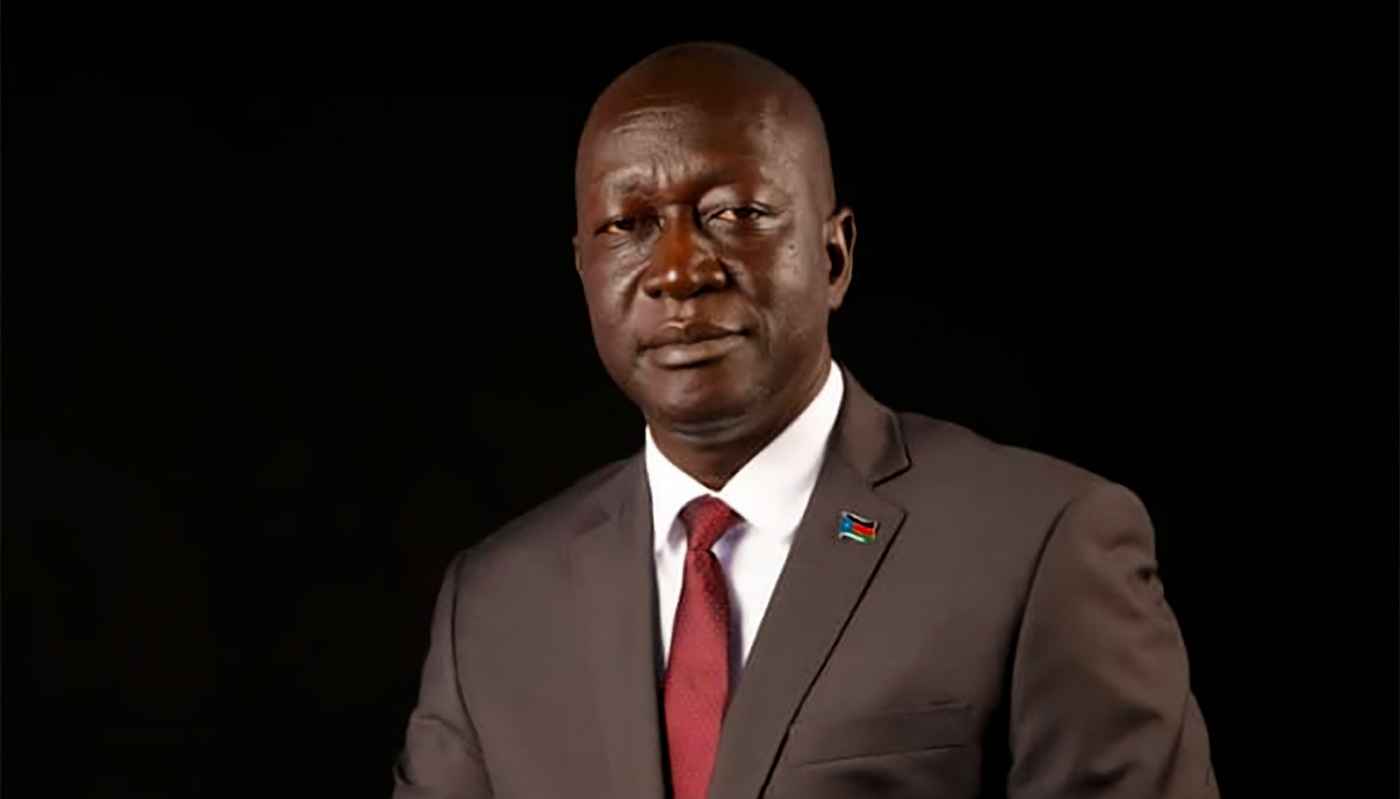 Le ministre des affaires présidentielles sud-soudanais, Africano Mande.