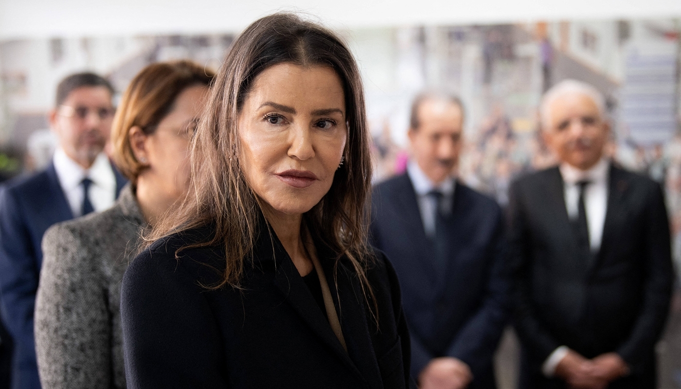 La princesse Lalla Meryem, à Rabat, en octobre 2024.