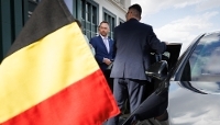 Le vice-premier ministre belge et ministre des affaires étrangères, Maxime Prévot, à Ankara, en Turquie, en mai 2026.