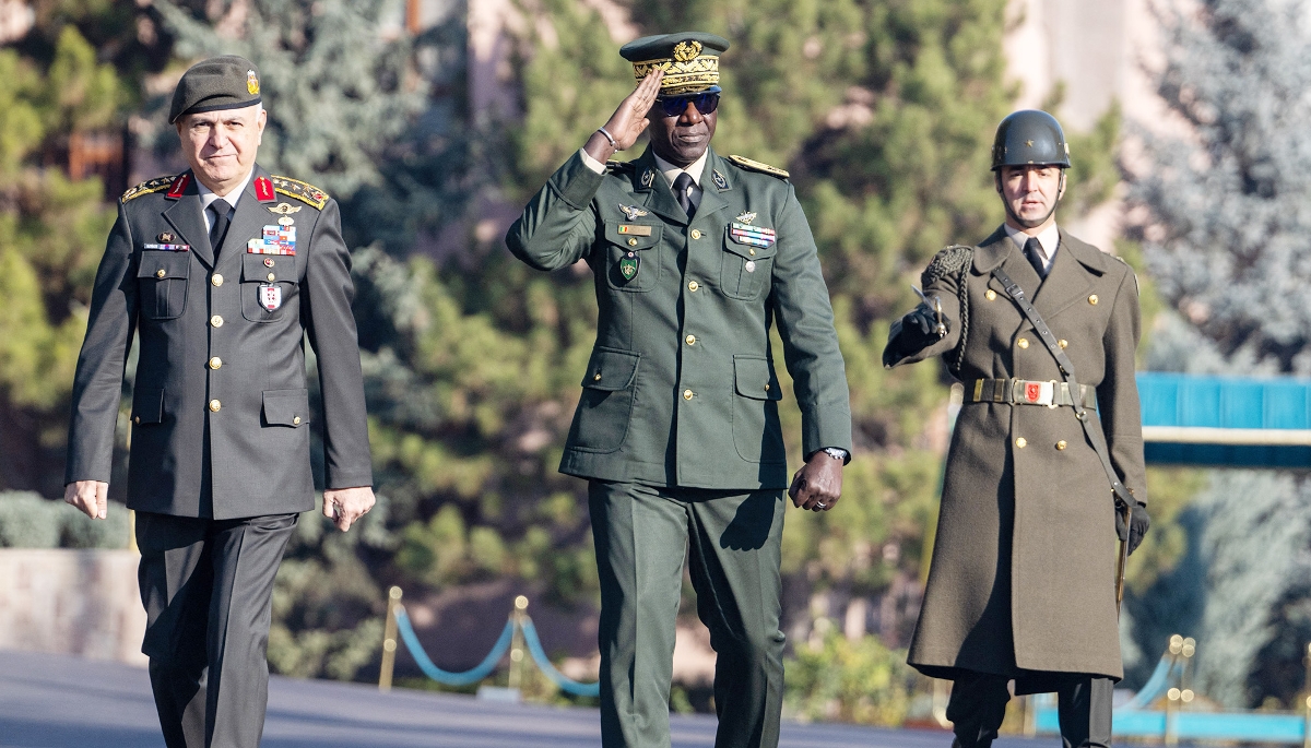 Mbaye Cissé, chef d'état-major du Sénégal, à Ankara, le 19 décembre 2024.