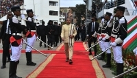 Le président malgache, Michaël Randrianirina, à Antananarivo, le 26 juin 2026.