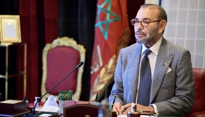 Le roi du Maroc Mohammed VI, le 20 septembre 2023, à Rabat.
