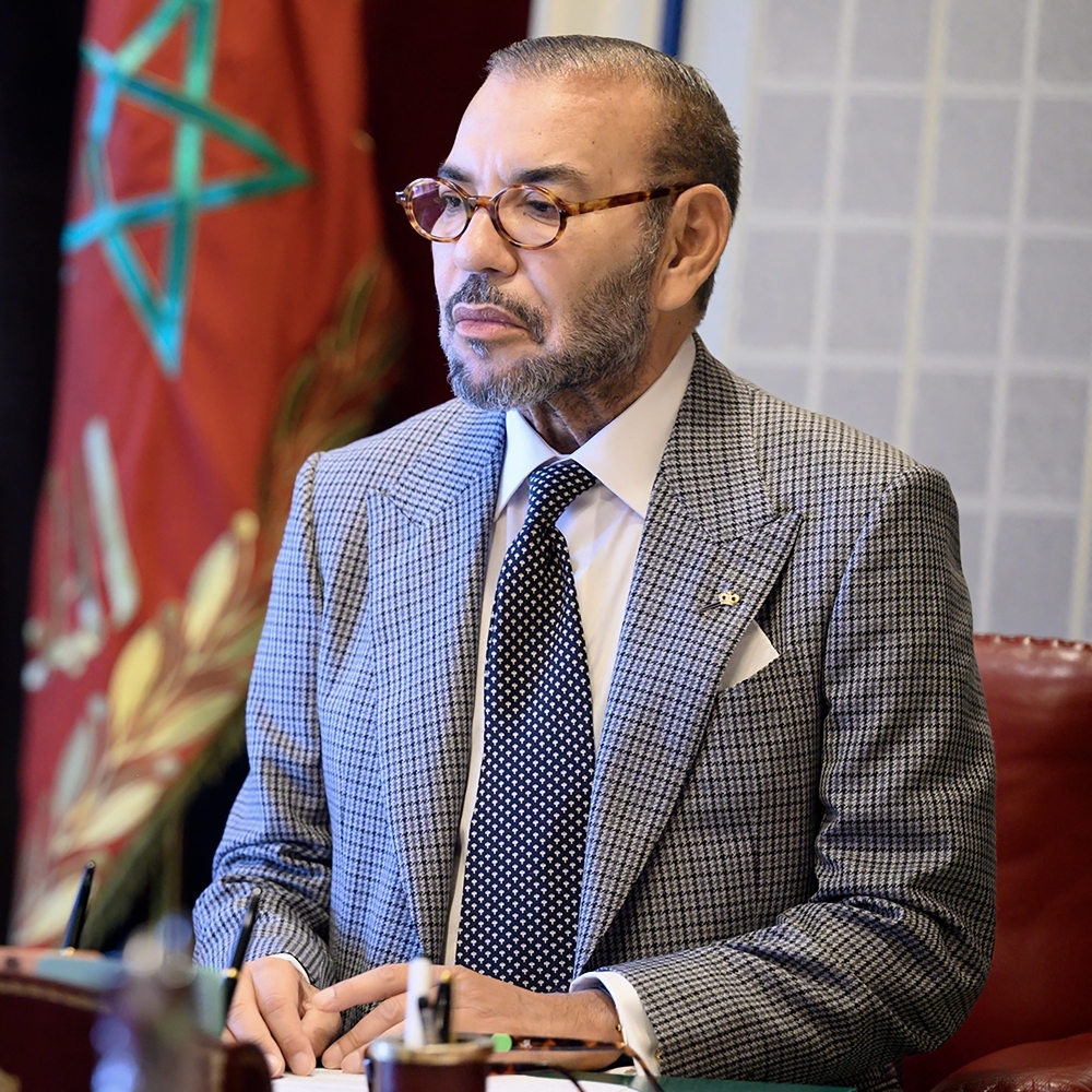 Le roi du Maroc Mohammed VI, le 20 septembre 2023, à Rabat.