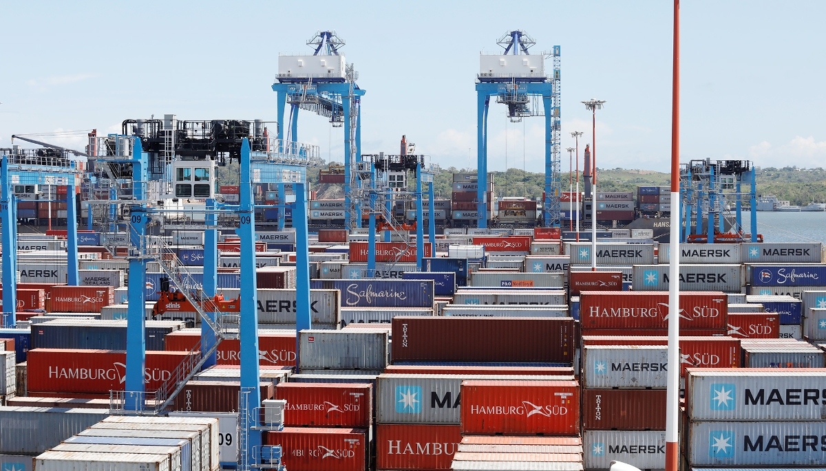 Le port de Mombasa, le 23 octobre 2019.