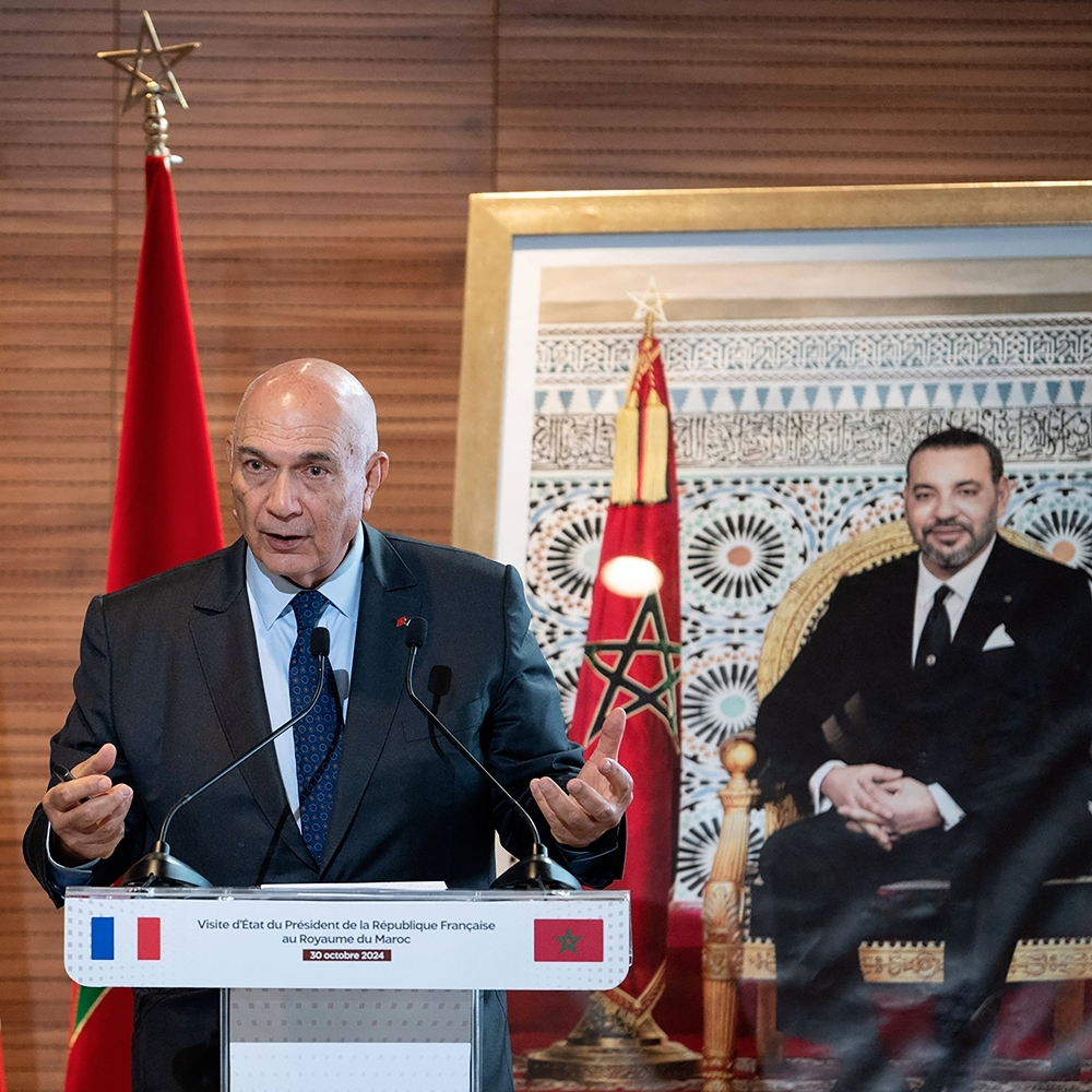 L'homme d'affaires marocain Mostafa Terrab, PDG de Groupe OCP, à Rabat, le 30 octobre 2024.