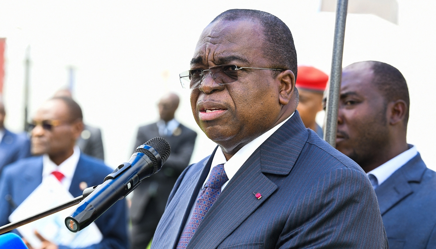 Le ministre des finances du Cameroun Louis-Paul Motaze à Yaoundé, le 9 décembre 2025.