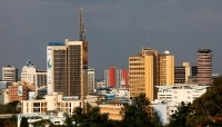 Le quartier des affaires de Nairobi, le 15 juillet 2025.