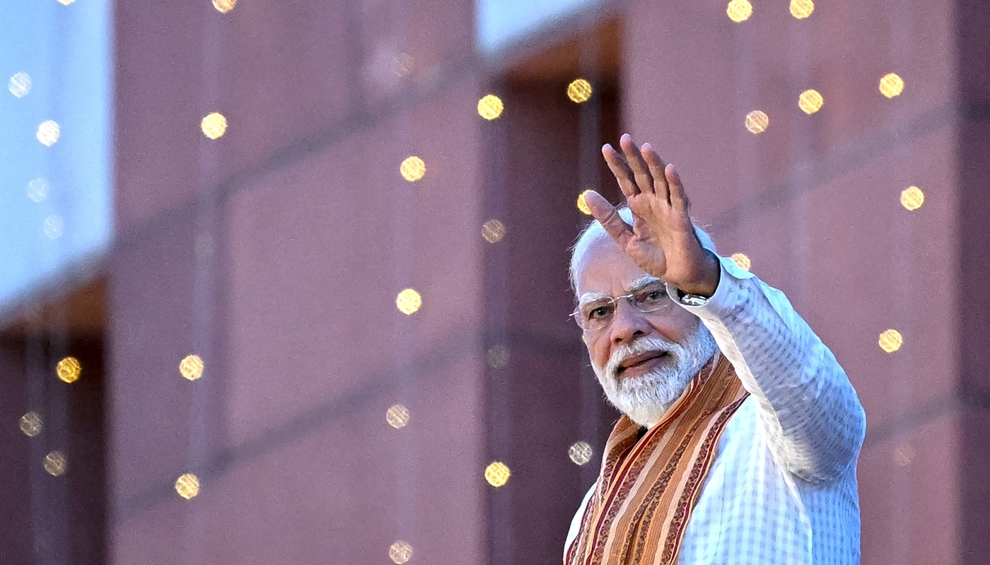 Le premier ministre indien Narendra Modi à New Delhi, le 4 mai 2026.