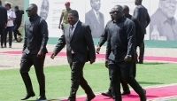 L'ancien vice-président Emmanuel Nchimbi, dans l'est de la Tanzanie, en août 2026. 