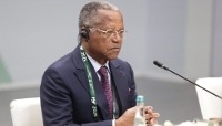 Le secrétaire général du Conseil national de sécurité, Jean-Dominique Okemba, à Moscou, en Russie, le 26 mai 2026.