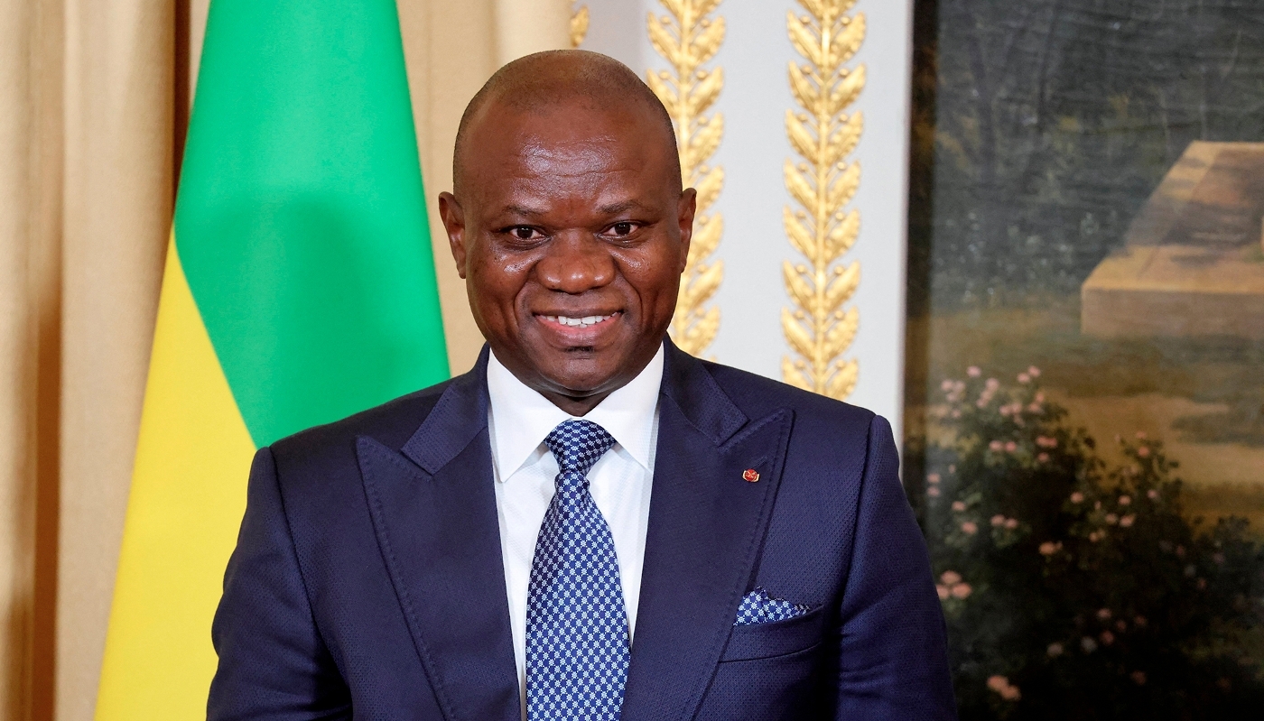 Le président gabonais Brice Clotaire Oligui Nguema, à Paris, le 20 juillet 2026.