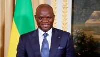 Le président gabonais Brice Clotaire Oligui Nguema, à Paris, le 20 juillet 2026.