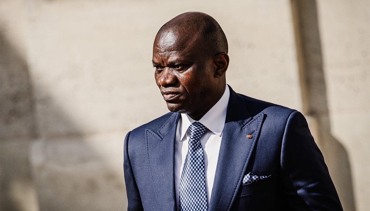 Le président gabonais, Brice Clotaire Oligui Nguema, à Paris, en juillet 2026.