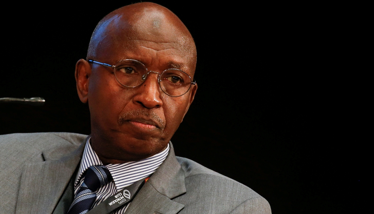 Omar Farouk Ibrahim, secrétaire général de l'African Petroleum Producers' Organization, au Caire, le 14 février 2022.
