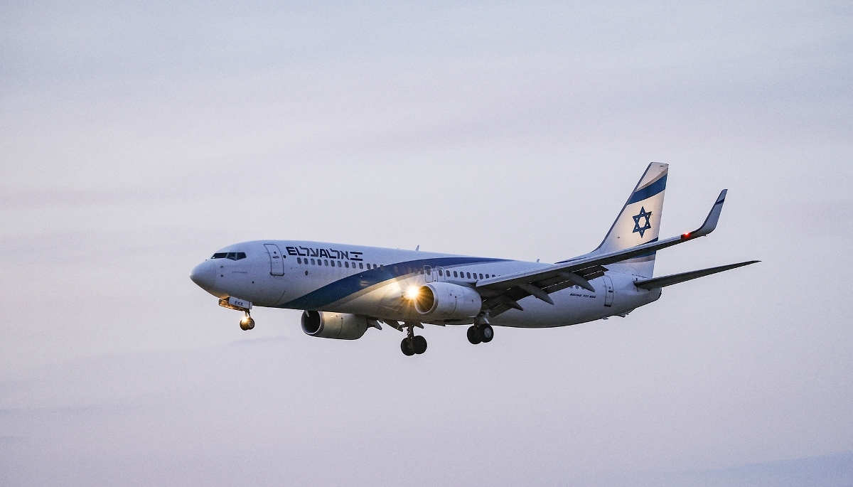 Boeing 737-800 de la compagnie aérienne nationale d'Israël El Al, le 28 mai 2026. 