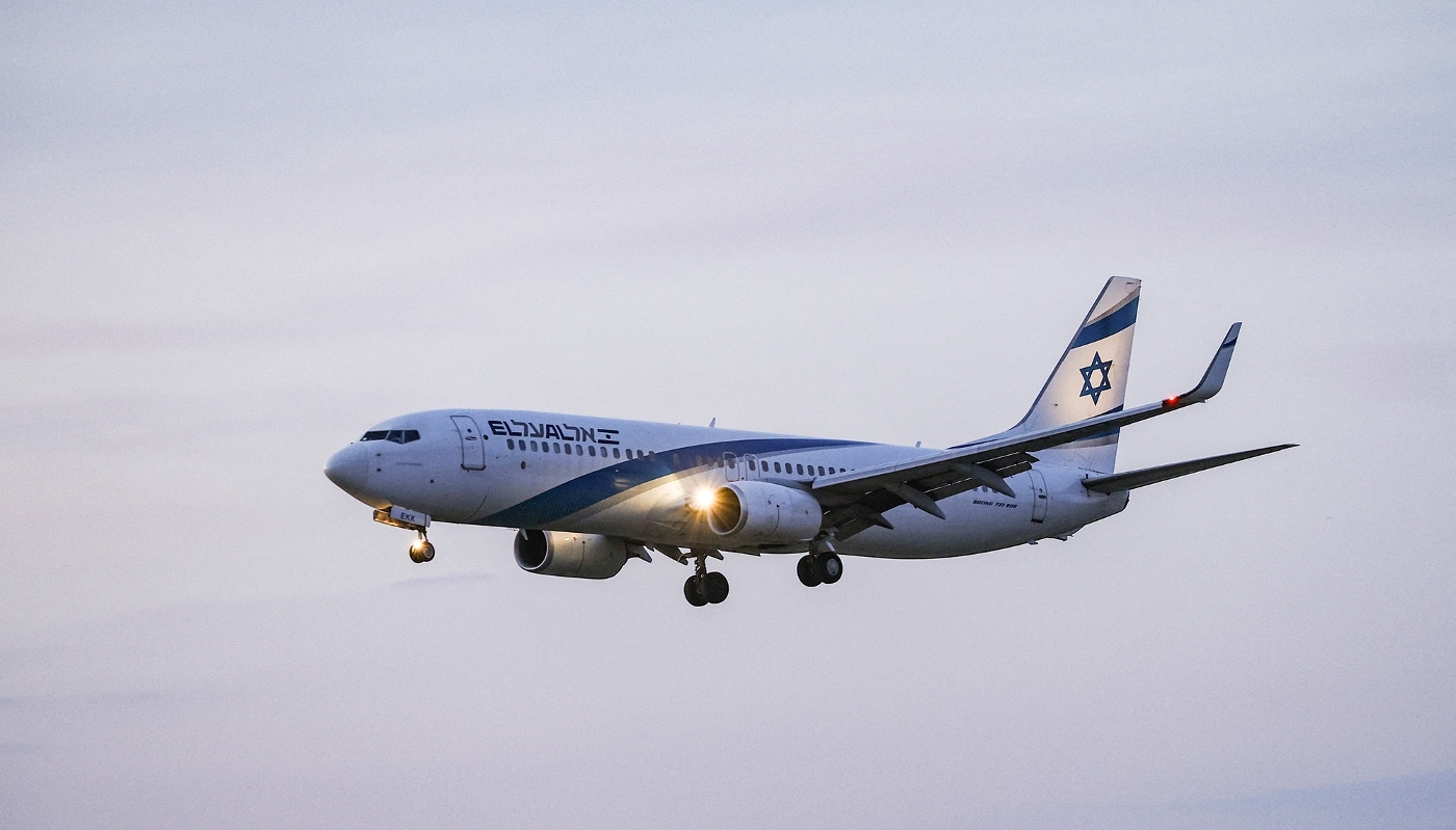 Boeing 737-800 de la compagnie aérienne nationale d'Israël El Al, le 28 mai 2026.