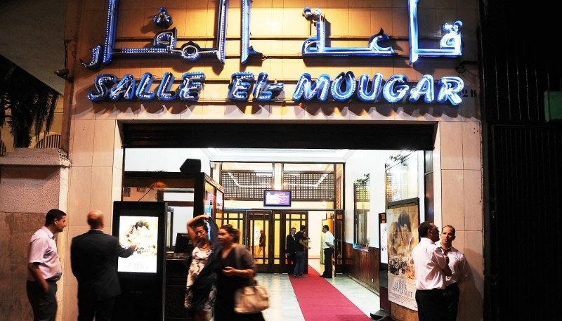 La Salle el-Mougar, à Alger, lors de la première mondiale de 'Ce que le jour doit à la nuit', le 7 septembre 2012.