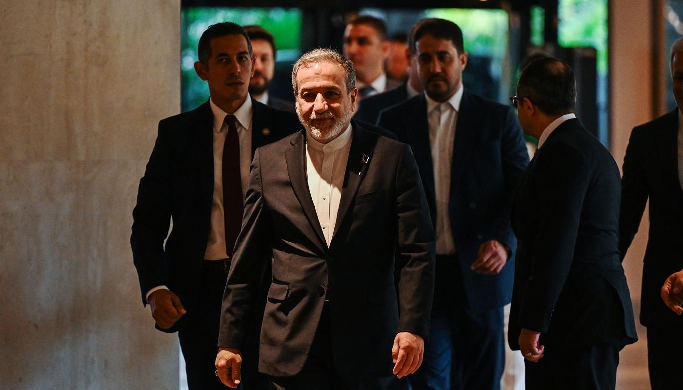 Le ministre iranien des affaires étrangères Abbas Arghachi, en visite au Caire pour rencontrer son homologue égyptien, le 2 juin 2025.