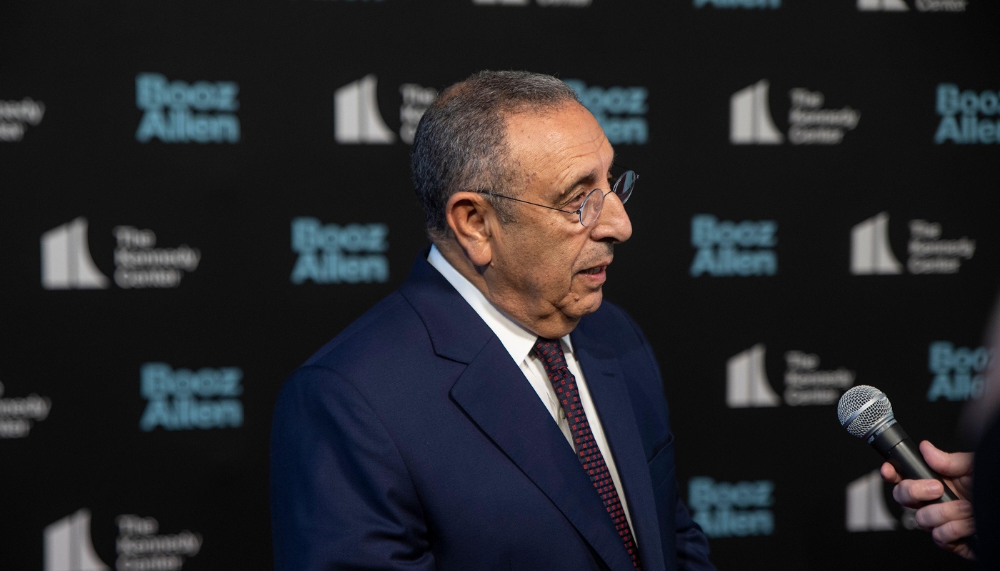 L'ambassadeur Youssef Amrani au Kennedy Center, à Washington, le 12 septembre 2025.