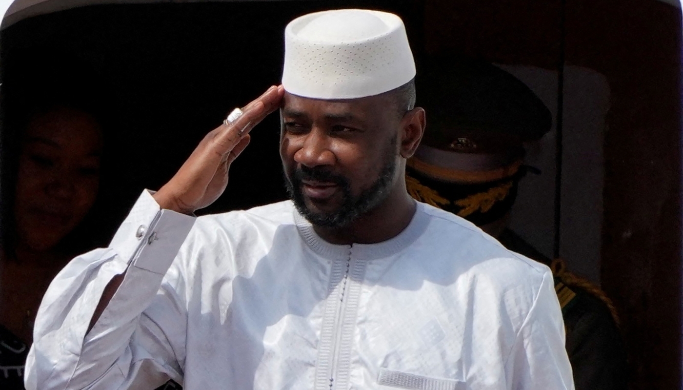 Le chef de la junte malienne, Assimi Goïta, à Pékin, le 1er septembre 2024.