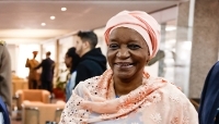 La directrice générale du bureau des Nations unies à Nairobi, Zainab Bangura, en février 2024.