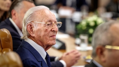 Le PDG de BoA, Othman Benjelloun, à Casablanca, en mars 2023.
