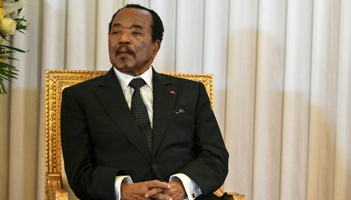 Le président camerounais, Paul Biya, à Yaoundé, en avril 2026.