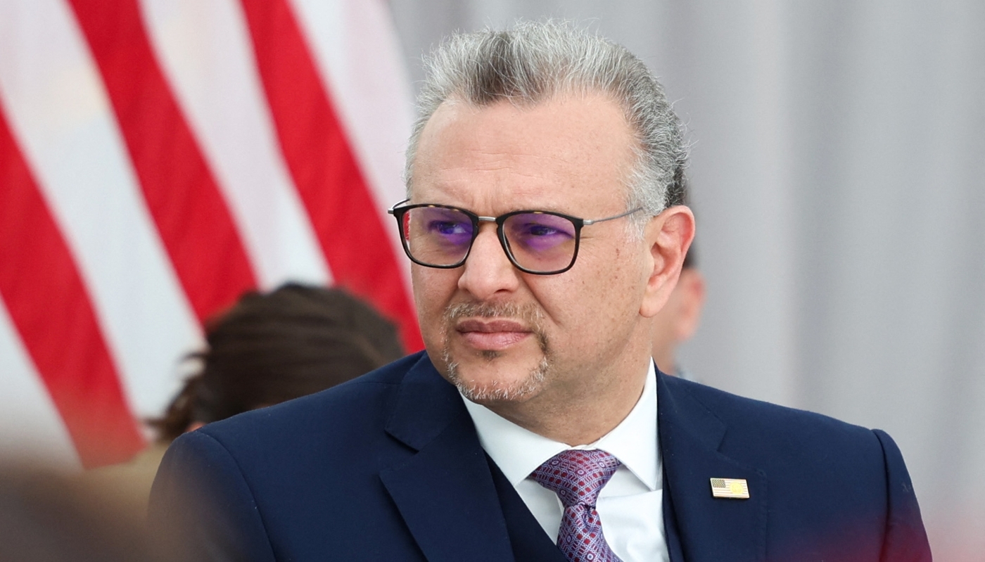 Le conseiller de Donald Trump pour l'Afrique Massad Boulos à Washington DC, le 3 février 2026.