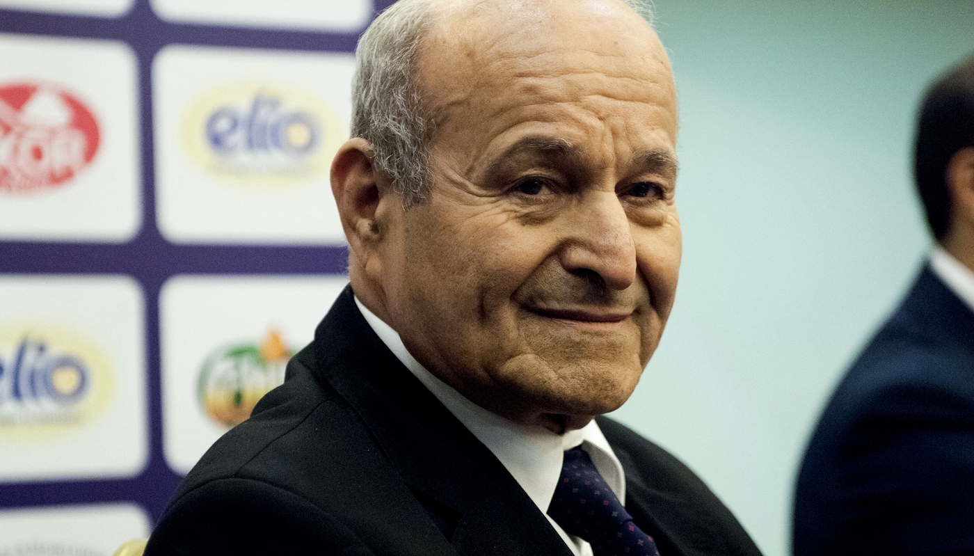 Issad Rebrab, PDG du groupe Cevital, à Alger, le 8 mai 2016.