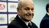 Issad Rebrab, PDG du groupe Cevital, à Alger, le 8 mai 2016.