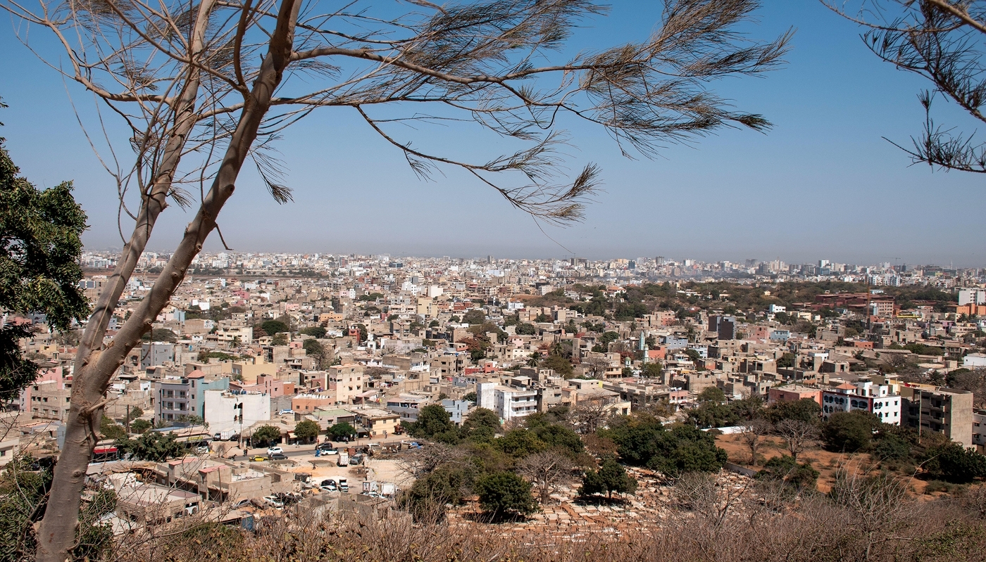 Vue de Dakar, en mars 2023.