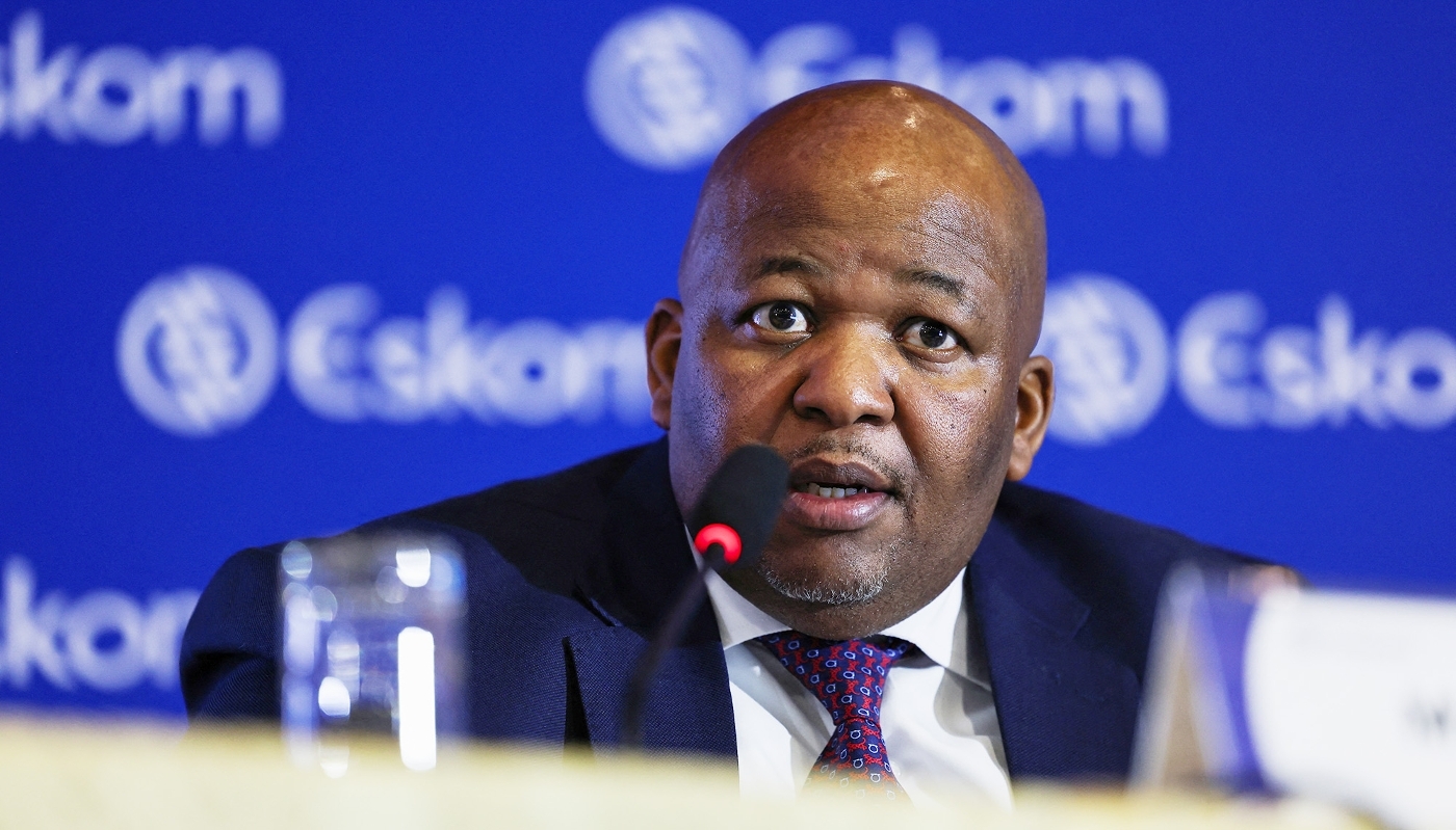 Le PDG d'Eskom, Dan Marokane, à Johannesburg, le 26 avril 2024.
