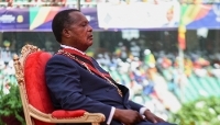 Le président congolais, Denis Sassou-Nguesso, à Brazzaville, le 16 avril 2026.