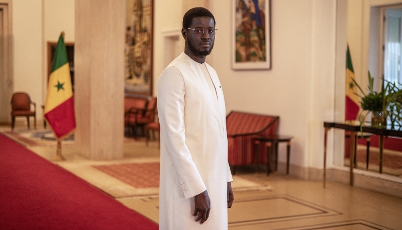 Le président sénégalais Bassirou Diomaye Faye, à Dakar, le 28 novembre 2024.