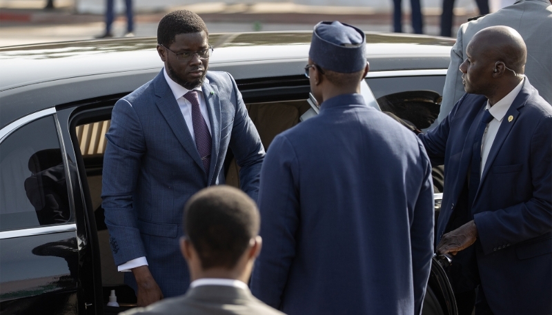 Le président sénégalais Bassirou Diomaye Faye, à Dakar, le 4 avril 2025.