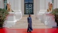 Le président Bassirou Diomaye Faye au palais présidentiel de Dakar, en septembre 2024.