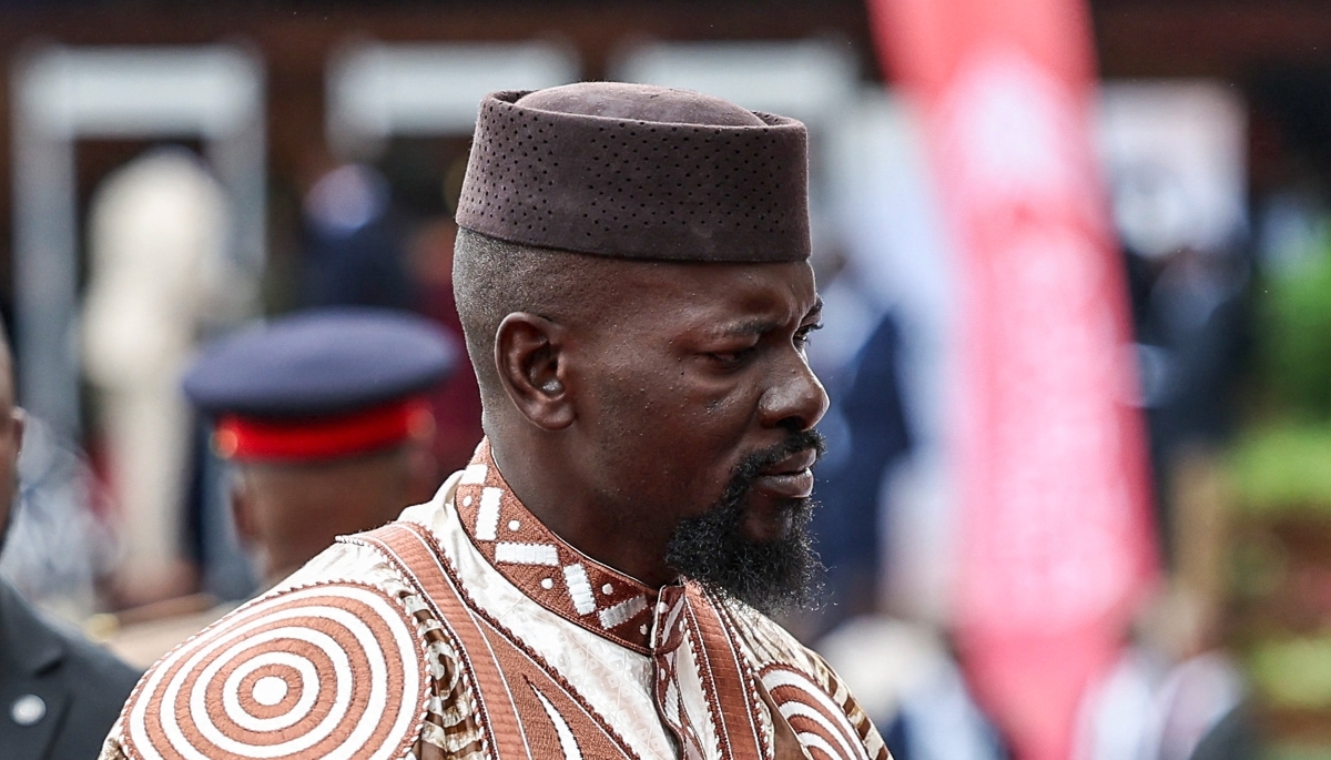Le président guinéen, Mamadi Doumbouya, à Nairobi, le 12 mai 2026.