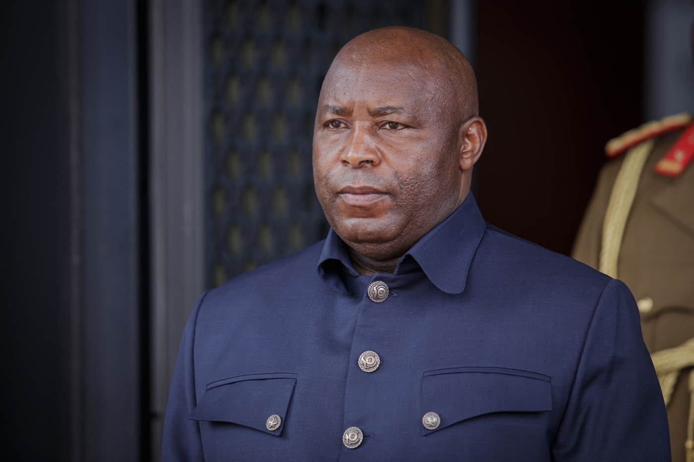 Le président burundais Evariste Ndayishimiye lors du sommet extraordinaire de l'EAC à Bujumbura, au Burundi, le 4 février 2023.