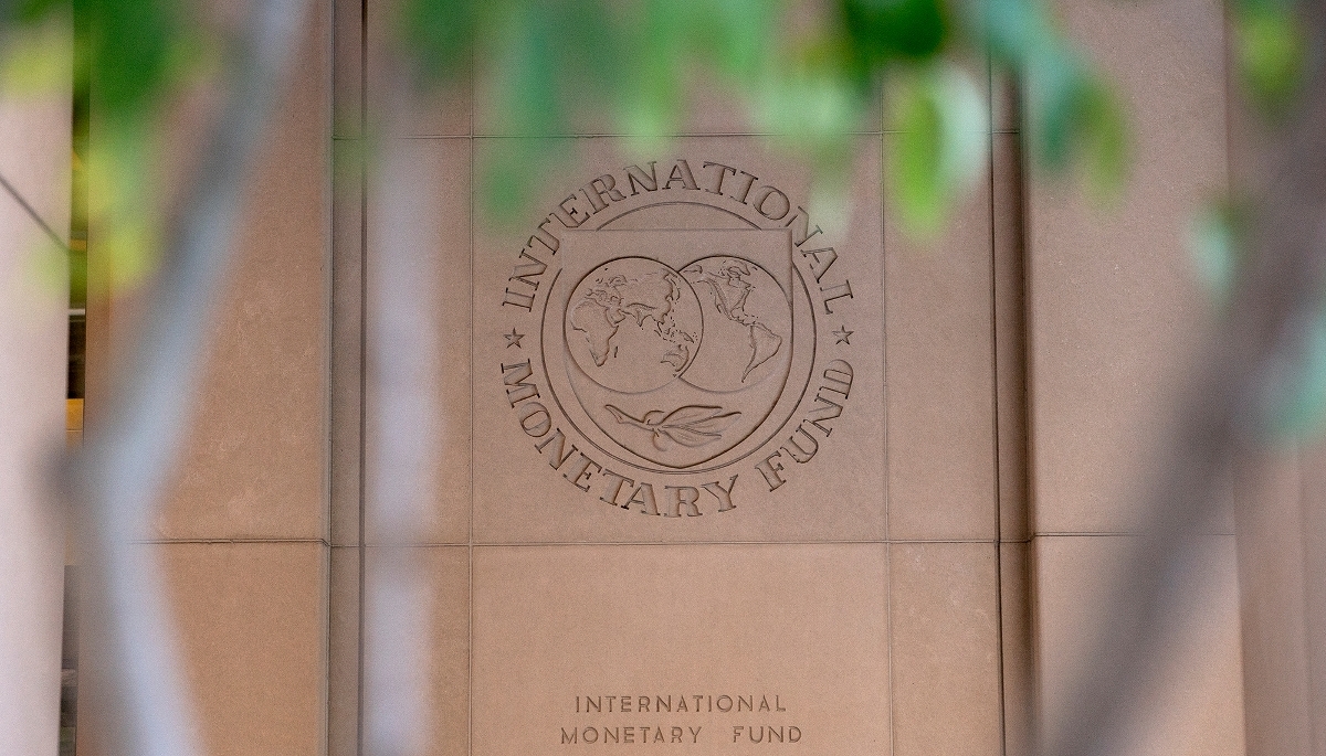 Le siège du Fonds monétaire international, à Washington, en 2022.