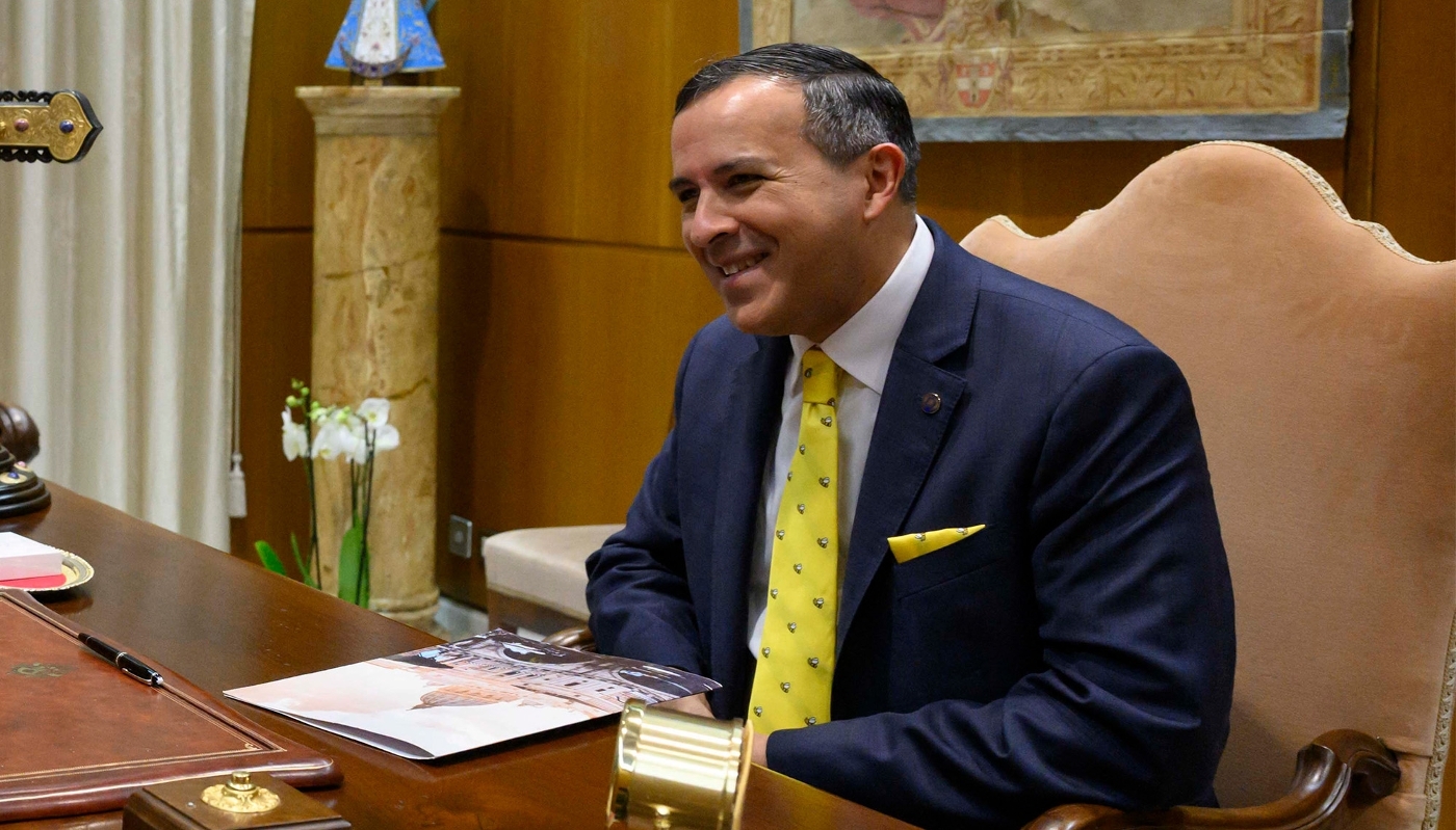 L'envoyé spécial pour les médiations de William Ruto, Luis Franceschi, au Vatican, en janvier 2026.