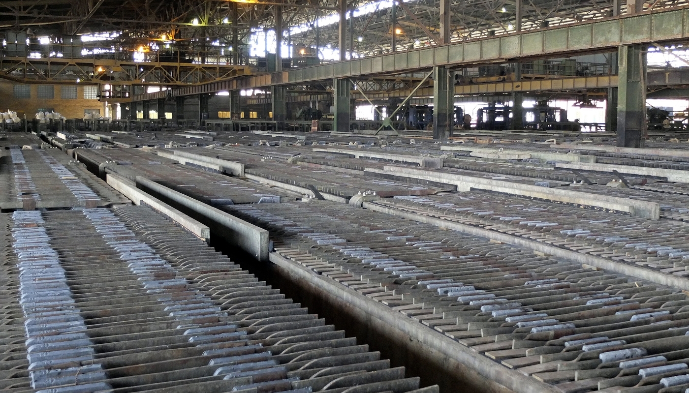 L'usine de Shituru de la Gécamines, près de Likasi (Haut-Katanga), en RDC, le 31 janvier 2013.